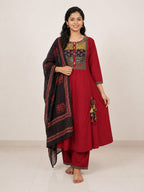 Aarushi - Anarkali Flare Kurta Pant Set