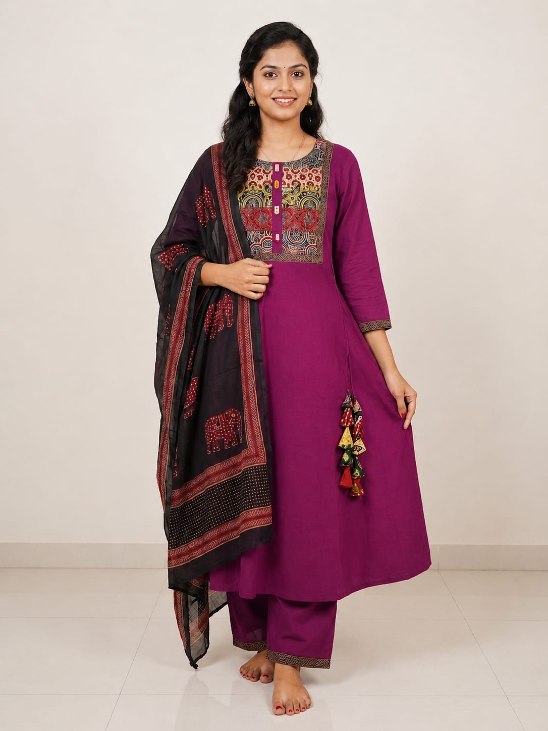 Aarushi - Anarkali Flare Kurta Pant Set