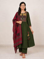 Aarushi - Anarkali Flare Kurta Pant Set