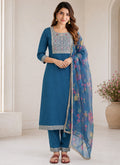 Nayra - 3 Set designer kuti, pant with dupatta