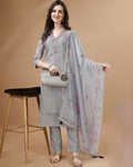 Aishwarya - 3-SetLuxury Schiffli Cotton Lawn Suit
