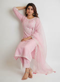 Kriti - Designer Pink Kurta Set