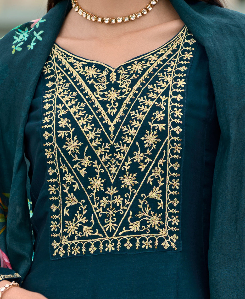 Aadhya - Ethnic Anarkali Suit Set
