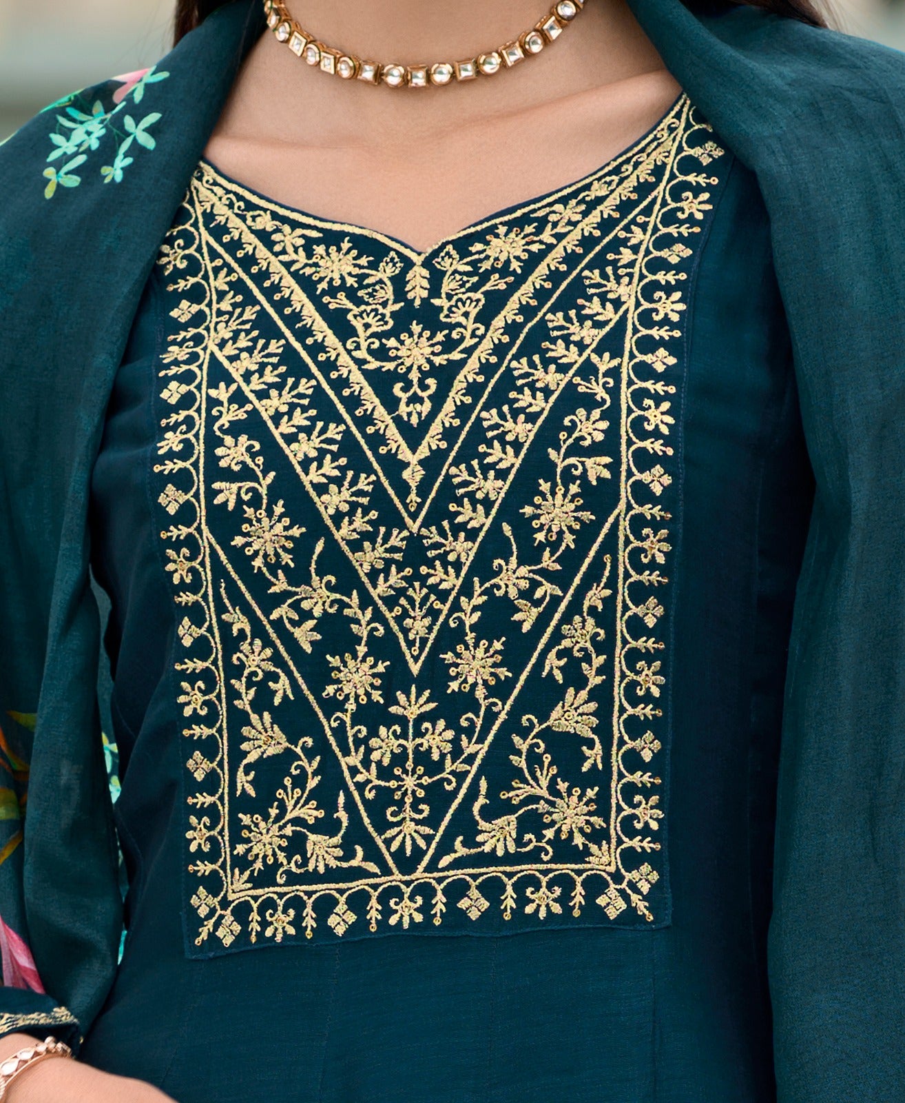 Aadhya - Ethnic Anarkali Suit Set