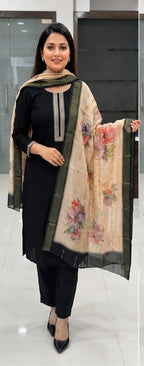 Aarti - 3 Set Kurta dupatta Pant with Pocket