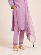 Aakaanksha - 3 Set Designer Kurta, Dupatta, Pant with pocket